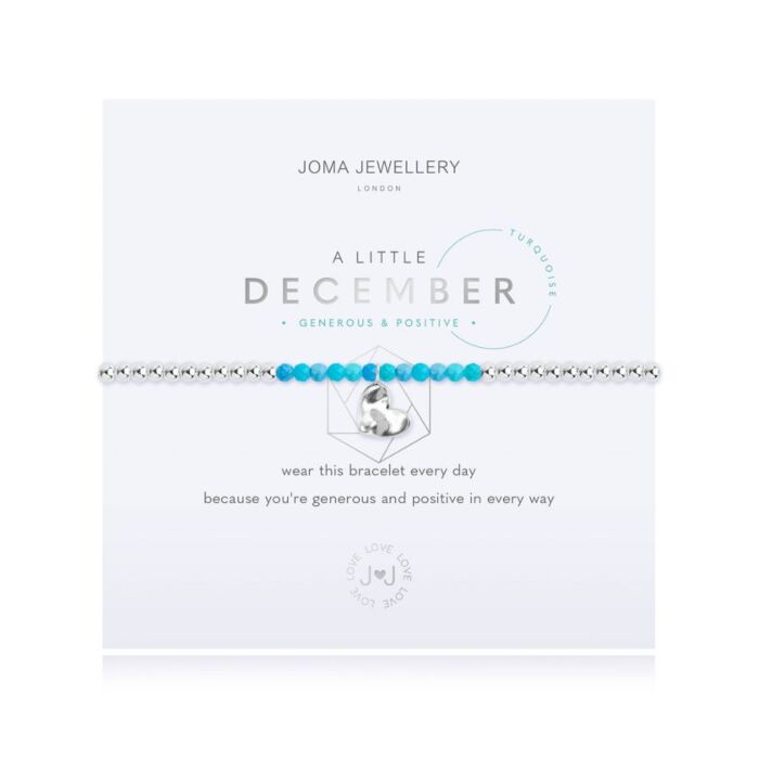 Joma Jewellery - A Little Birthstone December - Turquoise